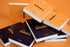 Rhodia Classic Orange Notepad, 3.3 x 4.75, Grid, FBA_12200C