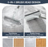 4 1 2 2 in Disposable Dust Mop with Squeegee & Floor Scrub Brush with Long Handle, Shiny Towels Wipes Cleaning Cloths