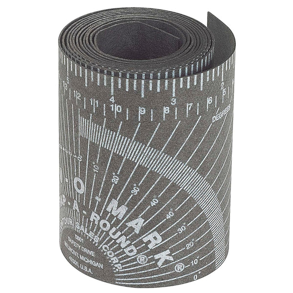Jackson Safety Pipe Measuring Tool, Wrap-A-Round Tape Pipe Fitting Tool, Medium, Black
