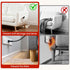 -2 Couch Wall Stopper Pcs Adjustable Clear Wall Spacer, Anti-Slip Furniture Protectors for Bed, Sofa, Table, Fire