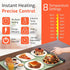 Countertop 8-Level Food Warming Mat for Electric Heating Mat for Food with Temp Control, Timer & Child Lock PI Graphene