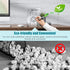 Clear Acrylic White Board, 8x6 Inches, Frameless Desktop Dry Erase Board with Magnetic Stand and Markers for Home and