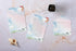 Better Office Products Mini Stationery Set of 100, Japanese Paper (50 Lined Sheets + 50 Envelopes), 5.5 x 8.25 inch, 9