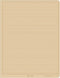 Rite in the Rain Weatherproof Hard Cover Notebook, 8 3/4" x 11 1/4", Tan Cover, Universal Pattern