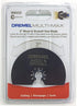 Dremel MM450 Multi-Max Half Moon Oscillating Saw Blade- Oscillating Tool Accessory- Perfect for Cutting Wood and Drywall- Universal Quick-Fit , Black by Dremel