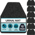 Basima Urinal Mats for Men Bathroom 12 Pack Washable Bulk Rubber Urinal