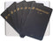 Portage Small Blank Notebook, Black, 3.5 x 5.5 Inches, 64 Pages, Pocket Notebook Journal, Pack of 6