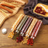 50 PCS 50 ML Clear Plastic Test Tubes with Screw Caps, Flat-Bottomed Bath Salt Containers for Candy