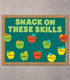 Carson Dellosa 36pc Colorful Apple Bulletin Board Cutouts for Classroom