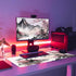 Large Gaming Mouse Pad Watercolor Cherry Blossom, 31.5 x 11.8 in, Extended Keyboard Mousepad with Non-Slip Base