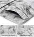 Server Books for Waitress - Marble Texture Leather Wallet with Zipper Pocket, Cute Organizer with Money Pocket