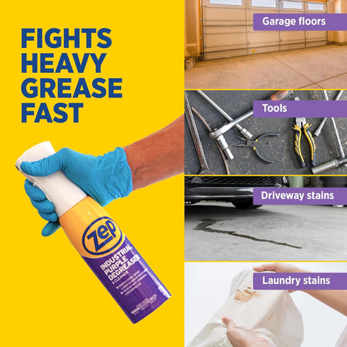 16 oz. R42320 Zep Industrial Purple Degreaser & Cleaner Flarisol - - Effectively removes tough stains, grease