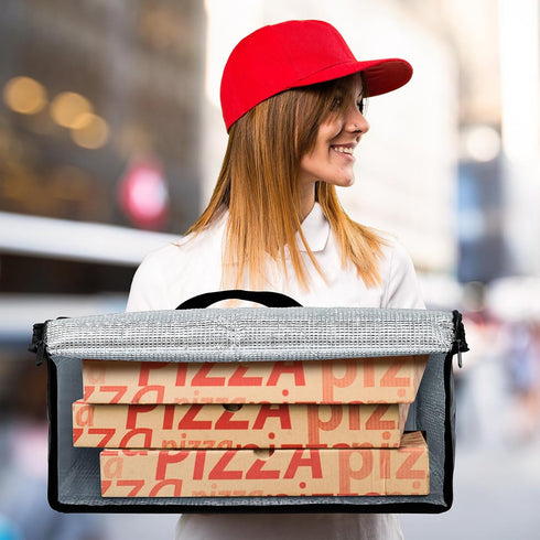 6 Commercial Maxcheck Pcs Insulated Bags for Food Delivery XXXL Large Capacity Hot Grocery Tote Bag Reusable Warming
