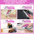 Pack 5 Pink Box Cutter Retractable Utility Knife - Two Heavy Duty Cardboard Carton Cutter Opener Retracting