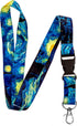 Lanyard for Keys - Premium Soft Silky Wide Strapped ID Teacher Lanyard with Spring Clip