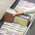 File Pocket, Straight-Cut Tab, 3-1/2" Expansion, Legal Size Smead, Redrope, 10 per Box (74264)