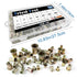 Trivd Frol 830pcs M3, M4, M5, M6, M8, M10, M12, 830pcs) Rivet Nut Tool Kit, SAE/Metric Rivet Nut Assortment Kit w