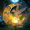 Waterproof Outdoor Solar LightHummingbird Solar LightMoon Hummingbird SolarLightSolar Butterfly Floor Lamp for