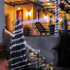 40FT 100 8 KerKoor Solar Rope Lights Outdoor Led- LED Tube Light Modes Solar Powered String Rope Lights Waterproof