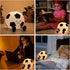 FineLiMoLa 7 Soccer Silicone Night Light for Kids,Cartoon Soccer Lamp Squishy Silicone Baby Nursery Night Light