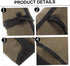 DOITOOL Roll Pouch for Craftwork, Electricians Bag Organizer Tool Pockets for Woodworking and Mechanic