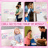 EUUBIRD 10 280 Unicorn Potty Training Chart for Toddlers, Potty Training Sticker Charts with Reward Stickers, Potty