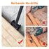 Pallet Buster Tool, Heavy Duty Deck Wrecker for Breaking Pallets, Framing, Roofing, Drywall (Black)