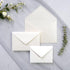 PONATIA 50 Pack A1 Envelopes, 3 5/8 x 5 1/8 Inches Ivory, Perfect for Weddings, RSVP Cards, Thank You Notes