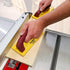 Milescraft 3403 GRABBER Pushblock for Table Saws, Router Tables, Band Saws & Jointers, Yellow/Red