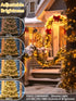 274ft 800 7 Commands, 12 Voice Controlled Smart Christmas Lights Outdoor, LED Twinkle String Lights with Voice Modes
