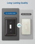 DEWENWILS Decorative Light Switch Cover, Metal Toggle Light Switch Wall Plates, Aged Bronze Outlet Covers for Home,