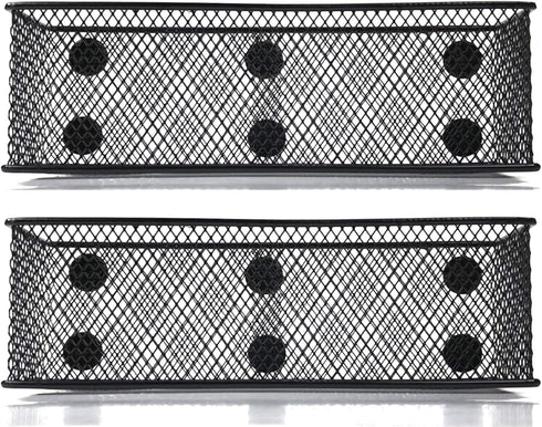 Magnetic Baskets for Locker or Refrigerator, Organizer and Holder for Office and Home, 1 Storage Bin