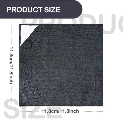 Gerrii 16 Pcs Magnetic Cleaning Cloth Dry Erasers for White Boards, Reusable Microfiber Cloth for Classroom
