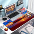 Keyboard Wrist Rest + Mouse Pad Set - 4 in 1 XXL Large Gaming Mousepad with Cute Ergonomic Support for Desk