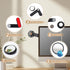 Hanezo Adjustable Cubicle Mirror for Computer Monitor to See Behind You Rear View Security Mirror for Office Cubicle