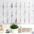 HUHOLE 80 Pack Pegboard Hooks, J-Hook, 1 Inch Silver Hooks, Ideal Display Pegs for Hanging Jewelry, Tools, Retail Items