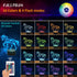 3D 16 FULLOSUN Night Lights for Kids Horse Illusion Night Light Bedside Lamp Colors Changing with Remote Control Best