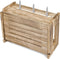 Wooden Router Shelf Wall Mount WiFi Router Storage Box Modem Cable Router