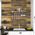 WESTICK Brown Wood Wallpaper Peel and Stick Contact Paper for Cabinets and Countertops, Waterproof Decorative Vinyl