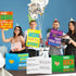 6PCS 14 21 Inch Large Thank You Cards Big x Employee Thank You Gifts Giant Gratitude Greeting Cards with Envelopes