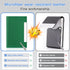 Padike Business Card Holder Case, Professional PU Leather & Stainless Steel Multi Card Wallet for Men & Women (U-Green)
