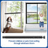 Bar,17-50 Inch Black-1Pcs Sliding Door Security Bar,Window Inside Security Adjustable Patio Glass Door/Window Lock Bar