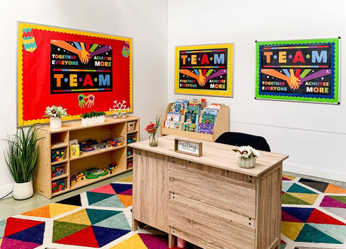 Sproutbrite Classroom Decorations - Banner Posters for Teachers - Wall Decor for Pre School, Elementary, Middle School