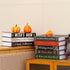 Set Halloween Decorative Faux Books Foldable Hardcover Book Storage Boxes with Hidden Compartments Gothic Book Decor