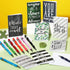 Funrous 32 Pcs Motivational Quote Pens, Mini Notepads and Ballpoint Pen Gift Set for Student Men Women