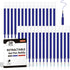 Retractable Gel Pen Refills, Shuttle Art 30 Pack Blue Rollerball Gel Ink Pens, 0.7mm Fine Point for Writing Journaling