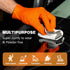 General Medi Nitrile Industrial Gloves with Raised Diamond Texture