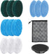 BCQDOL Electric Spin Scrubber Brush Heads Set, 12 Pack Replaceable Brush Heads for