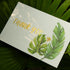 4x6 4 (50 Pack) Crisky Greenery Assorted Thank You Cards with Envelopes & Stickers Greeting Cards Bulk, tropical plants