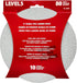 LEVEL5 80 Grit 9" Radial Drywall Sander Disc - 10 Pack | 5-345